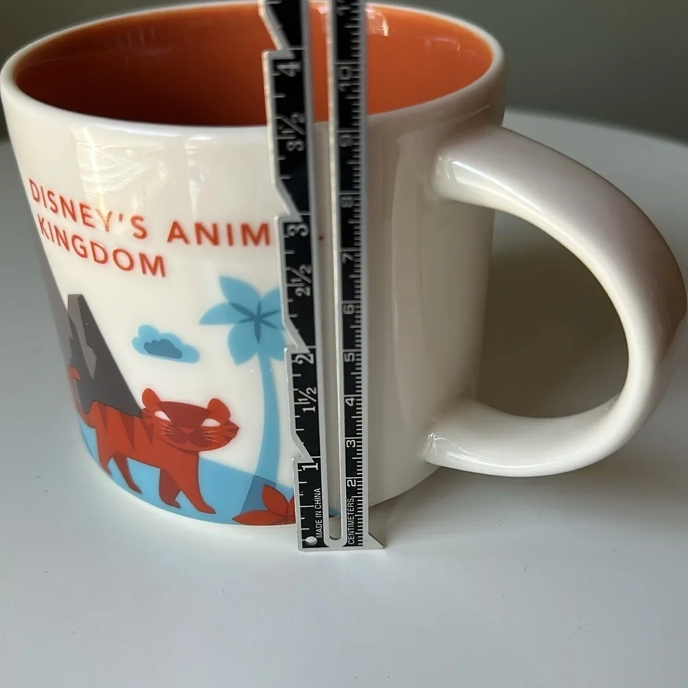 Disney Parks X Starbucks Animal Kingdom Coffee Mug Tea You Are Here NWOB No Box